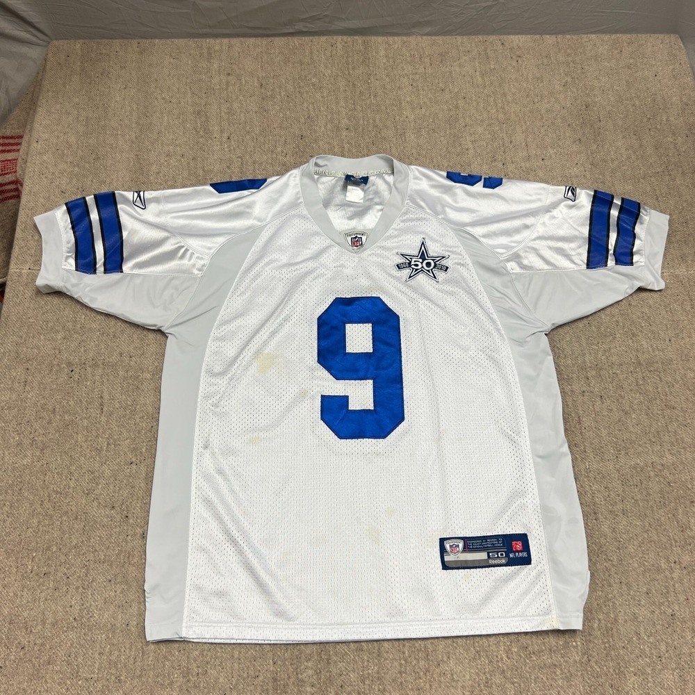 Dallas Cowboys Tony Romo Jersey Mens‎ XL White 2010 NFL Reebok